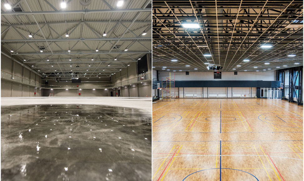 Senoji Kauno ledo arena virto daugiafunkciu sporto kompleksu