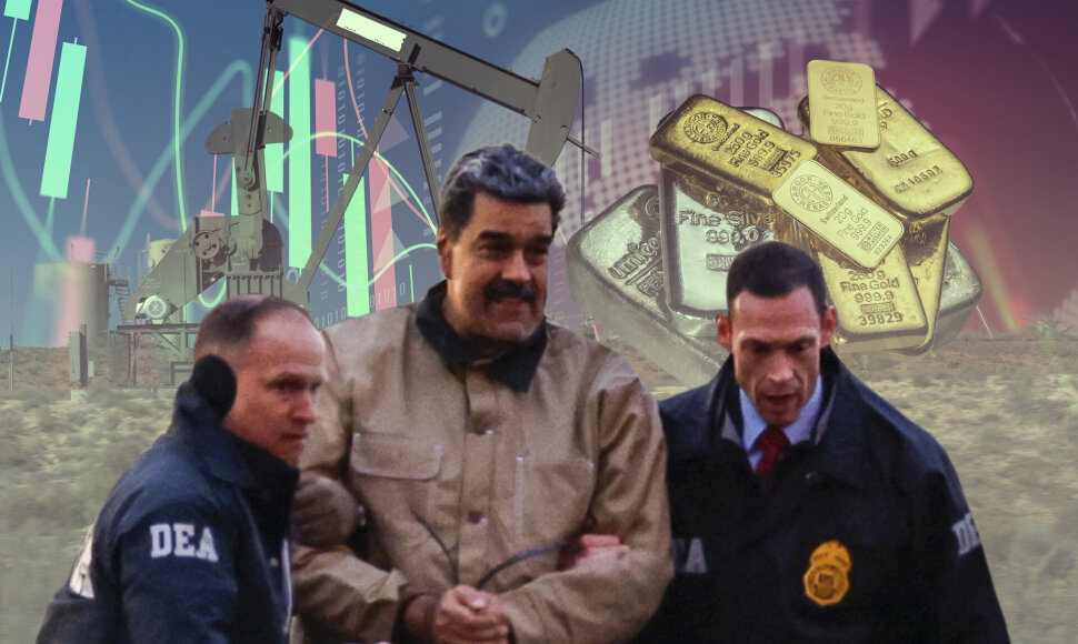 Nuo aukso ir akcijų iki naftos: kas vyksta rinkose po Maduro nuvertimo?