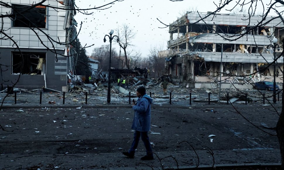 Karas Ukrainoje / Thomas Peter / REUTERS