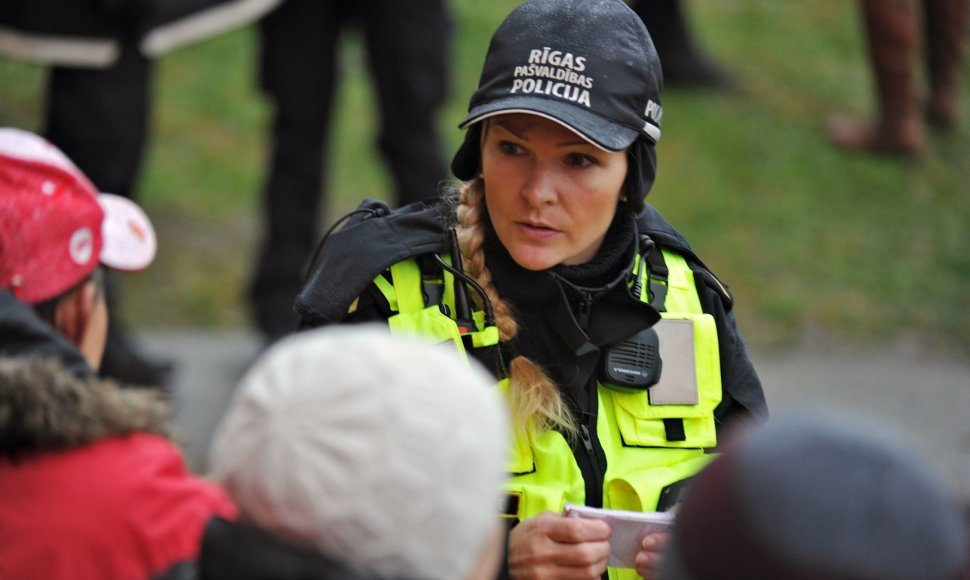 Latvijos policininkė 