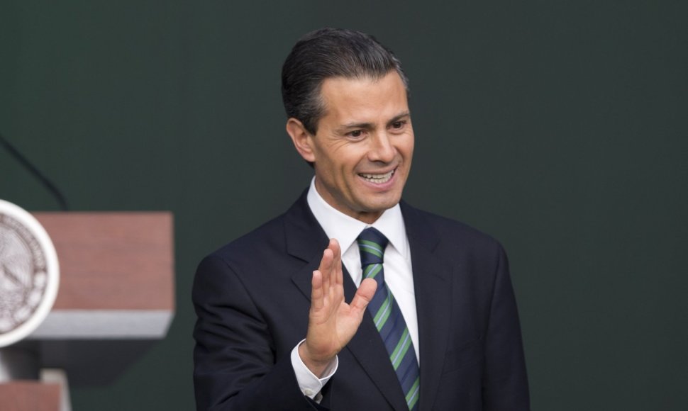 Meksikos preizdentas Enrique Penos Nieto