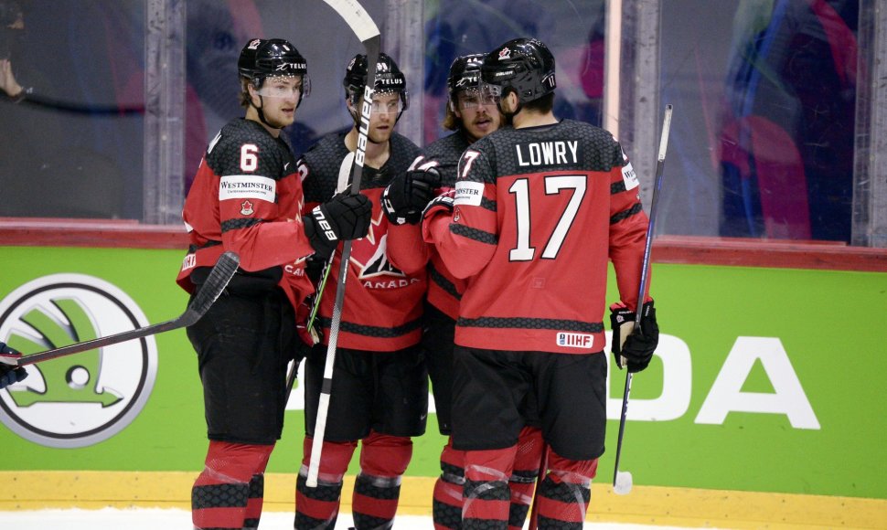 Kanadiečiai jau ketvirtfinalyje žais su švedais.