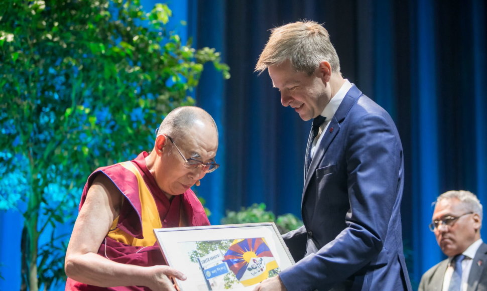 Dalai Lama ir Remigijus Šimašius