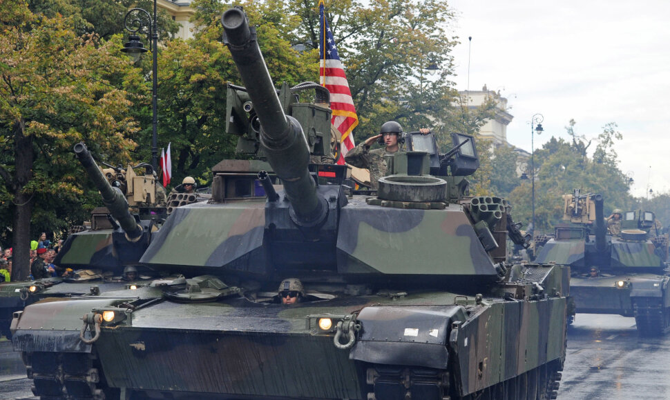 Amerikiečiai kariai Lenkijoje