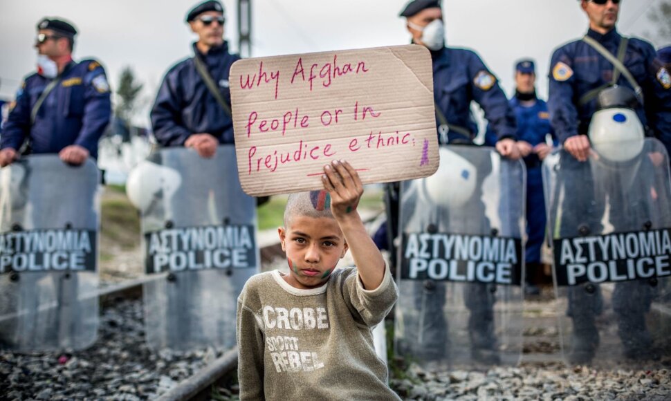 Idomeni(Graikija) pabėgėlių stovykla