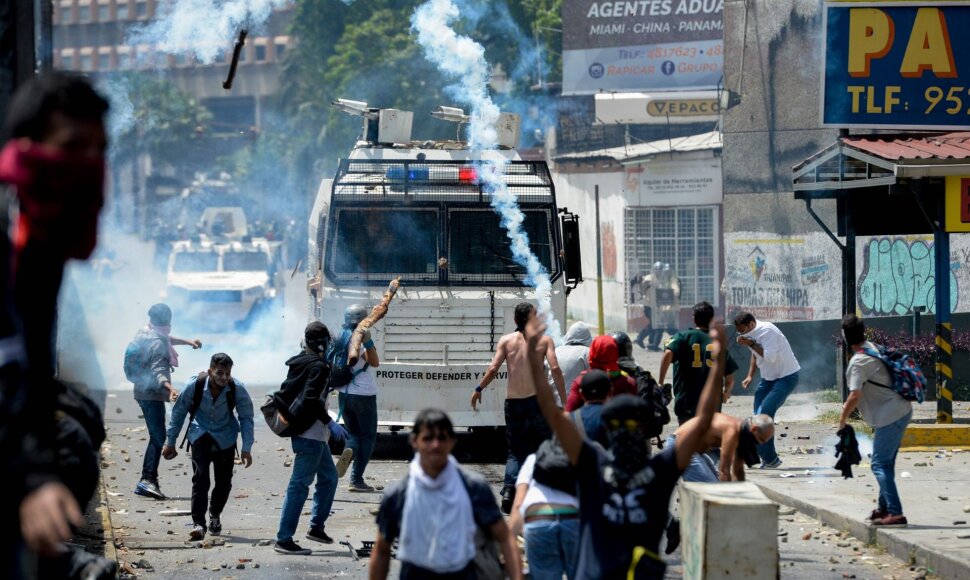 Protestas Venesueloje