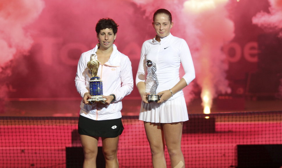 Carla Suarez Navaro ir Jelena Ostapenko