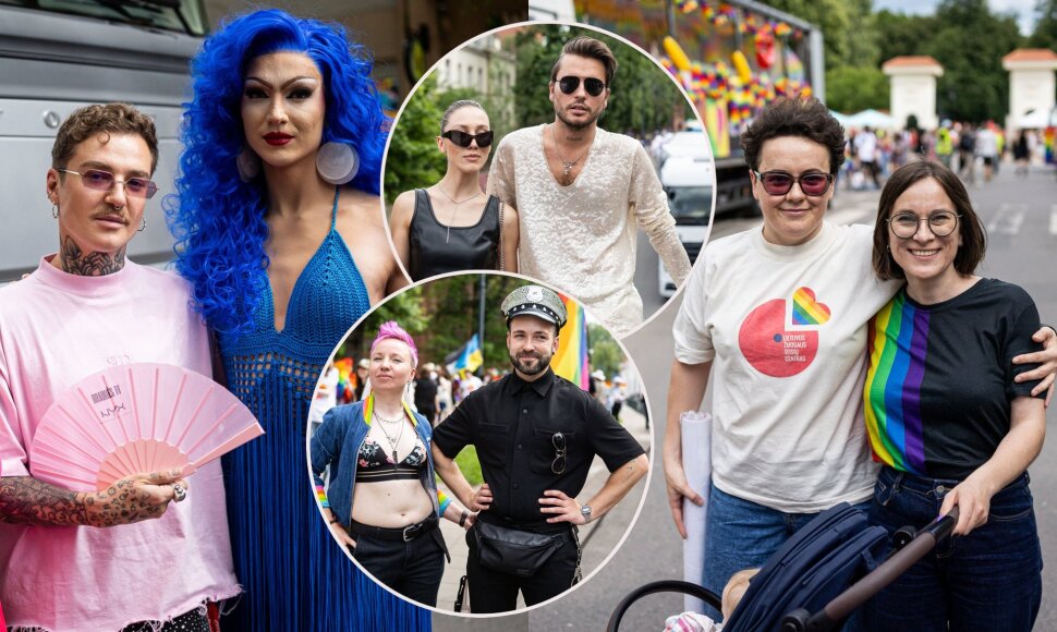 Žinomi žmonės &bdquo;Baltic pride&ldquo; eitynėse