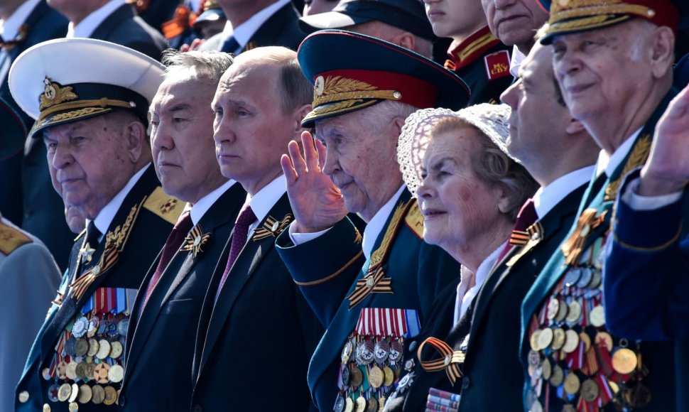 Rusijoje įvyko tradicinis Pergalės dienos karinis paradas