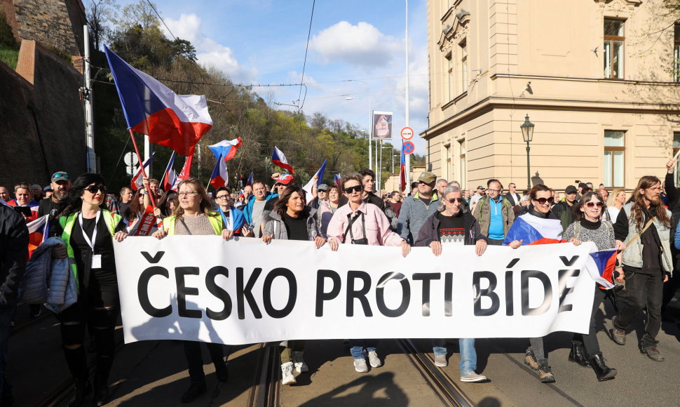 Protestas Prahoje