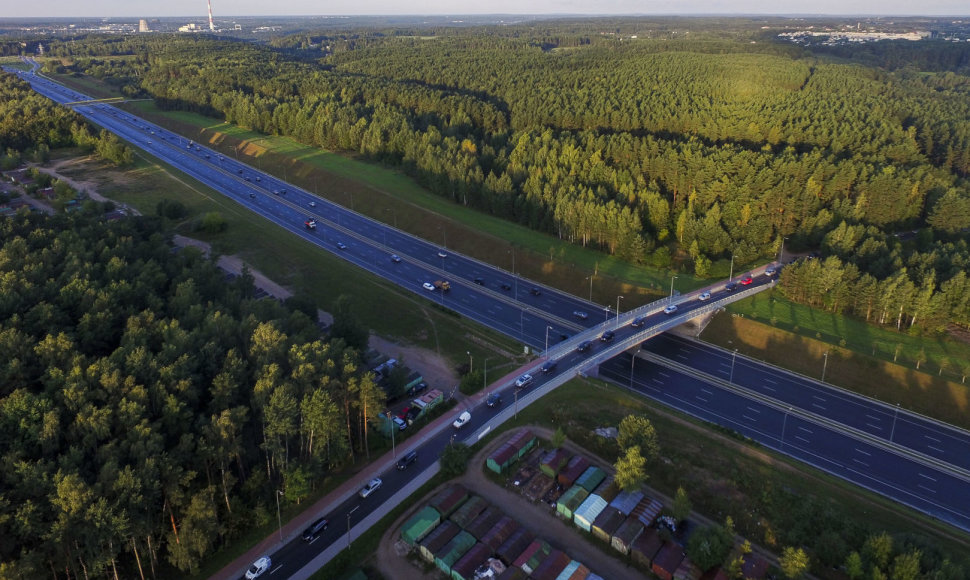 Rytinė spūstis iš Pilaitės mikrorajono 