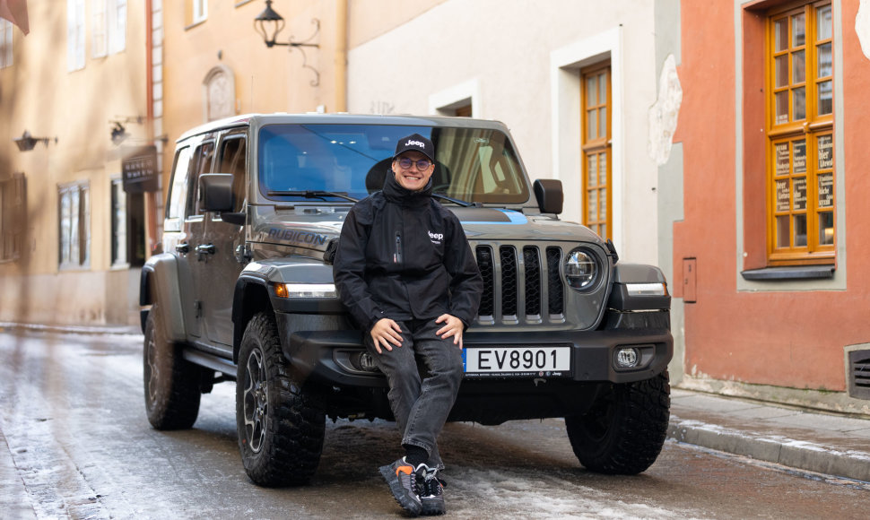 Rokas Baciuška tapo „Jeep“ ambasadoriumi