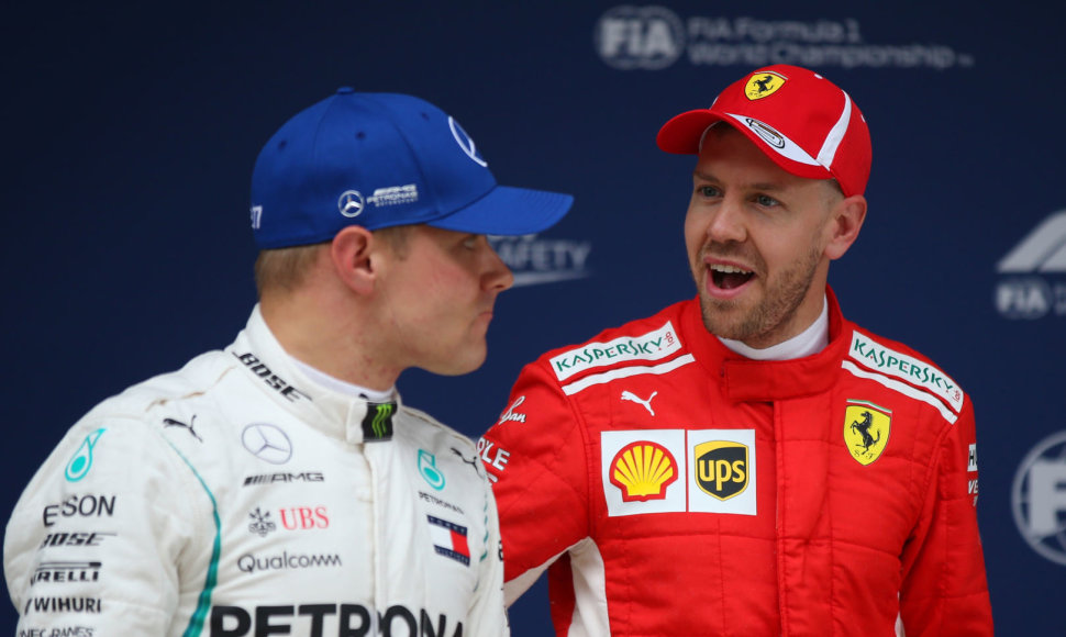 „Formulės 1“ Kinijos GP greičiausias buvo Sebastianas Vettelis