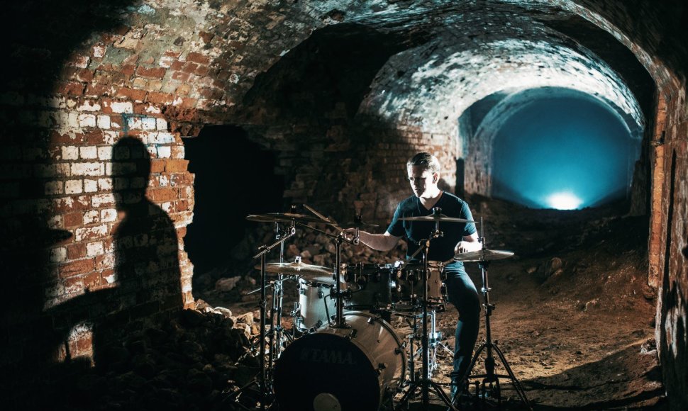 Kauno death metal grupės OSSASTORIUM vaizdo klipas buvo filmuojamas Kauno tvirtovės fortų tuneliuose