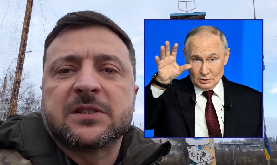 Volodymyras Zelenskis, Vladimiras Putinas