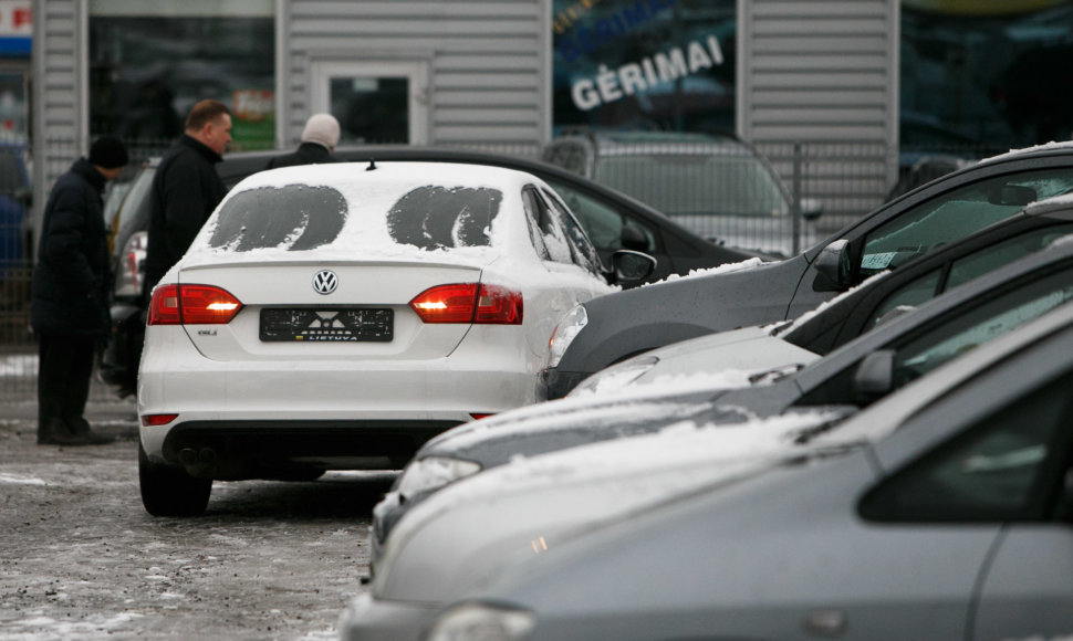 Kauno automobilių turguje