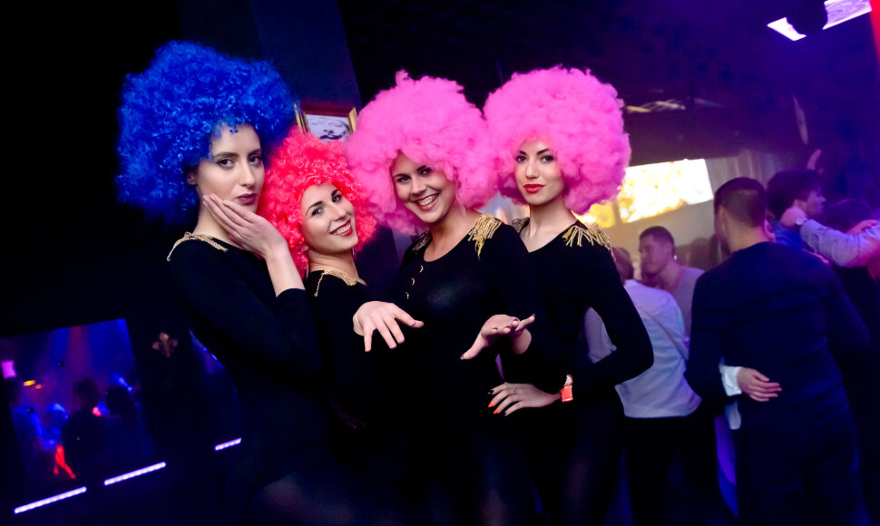 Vakarėlio Mojo Lounge akimirka