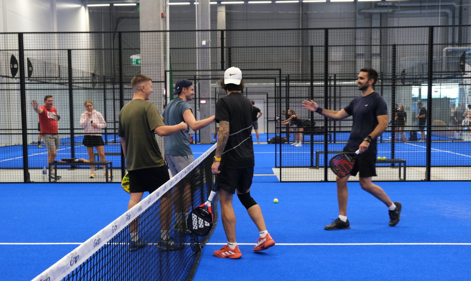 „Vilnius Padel Arena“ atidarymas