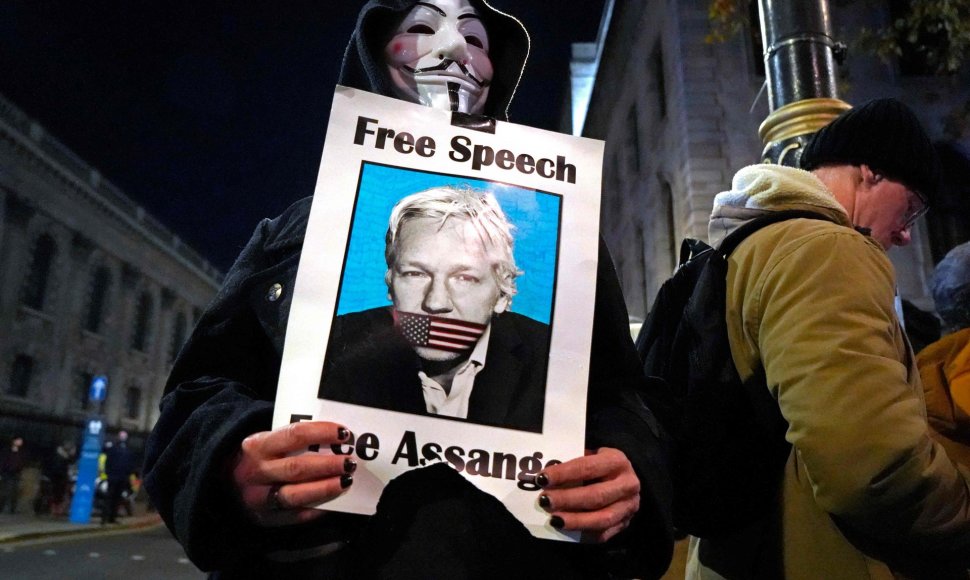 Juliano Assange'o atvaizdas