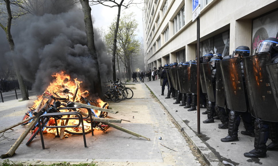 Protestai Prancūzijoje