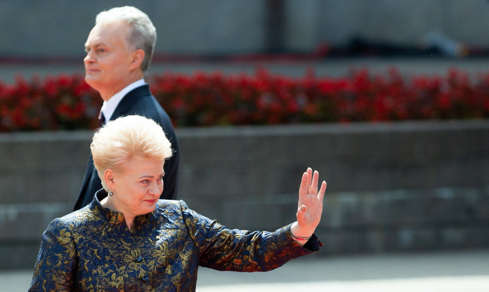 Gitanas Nausėda ir Dalia Grybauskaitė