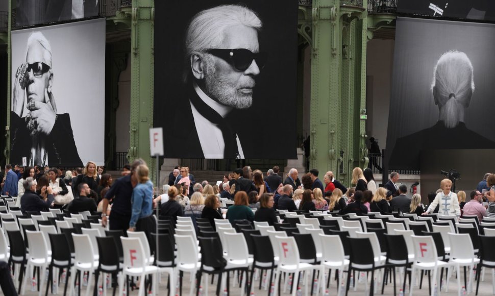 Karlo Lagerfeldo memorialinio renginio svečiai