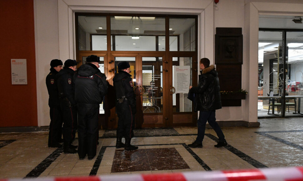 Pareigūnai Tretjakovo galerijoje