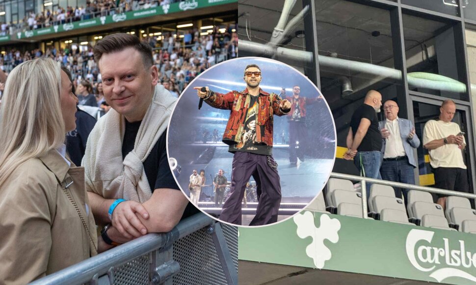Valdas ir Rimantė Benkunskai, Visvaldas Matijo&scaron;aitis, Justinas Timberlake'as