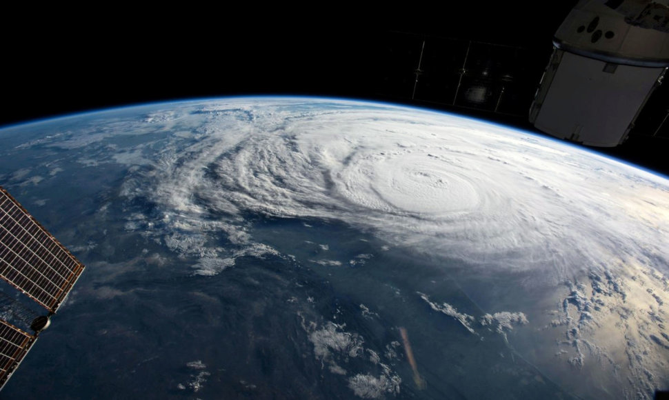 Uraganas Harvey virš Teksaso pakrantės