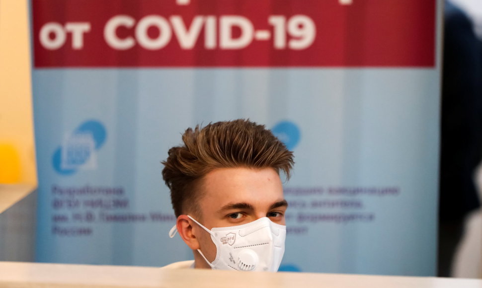 Skiepijimas nuo koronaviruso Rusijoje