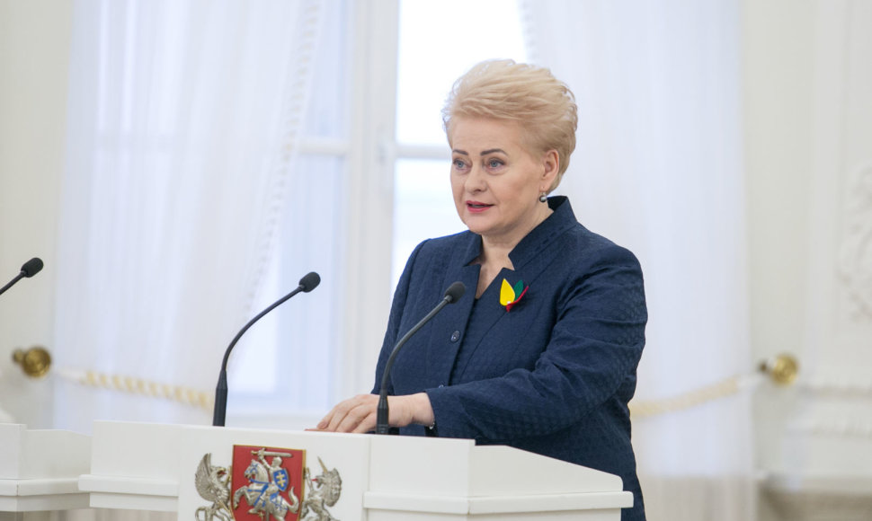 Dalia Grybauskaitė ir Kajatonas Šliogeris