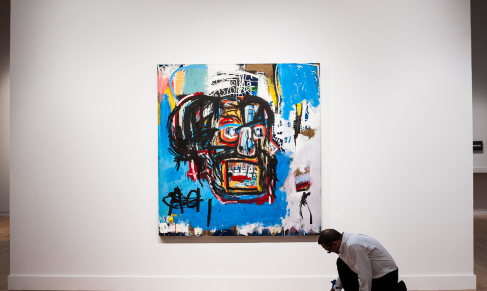 Jeano-Michelio Basquiat 1982 metų paveikslas „Be pavadinimo“ (Untitled)