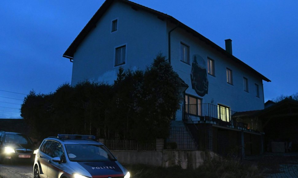 Namas Austrjoje, kuriame buvo rasti šešių žmonių lavonai
