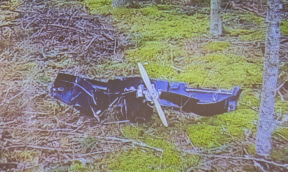 Suomijoje nukritęs dronas
