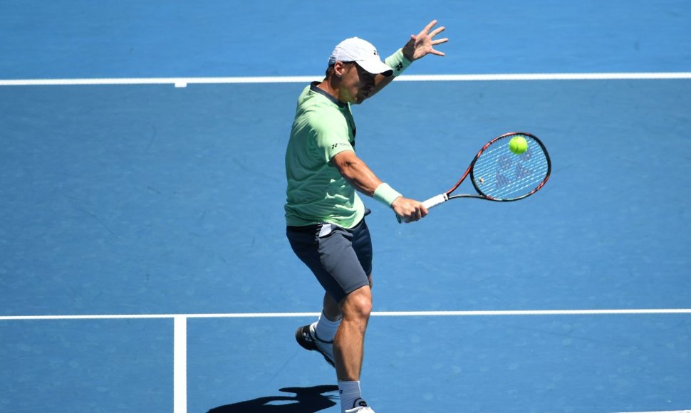 „Australian Open“: Ričardas Berankis – Stanas Wawrinka