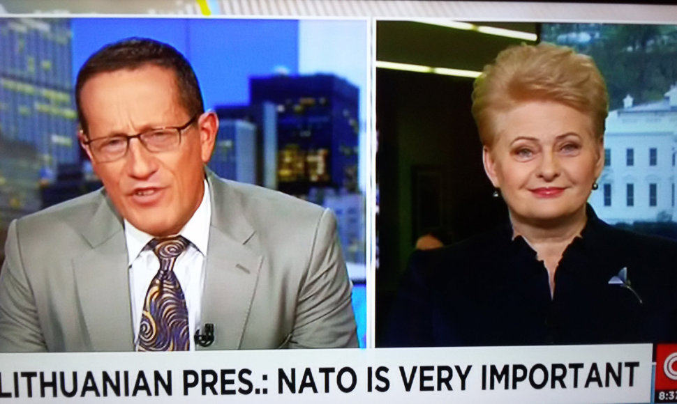 D.Grybauskaitės interviu CNN