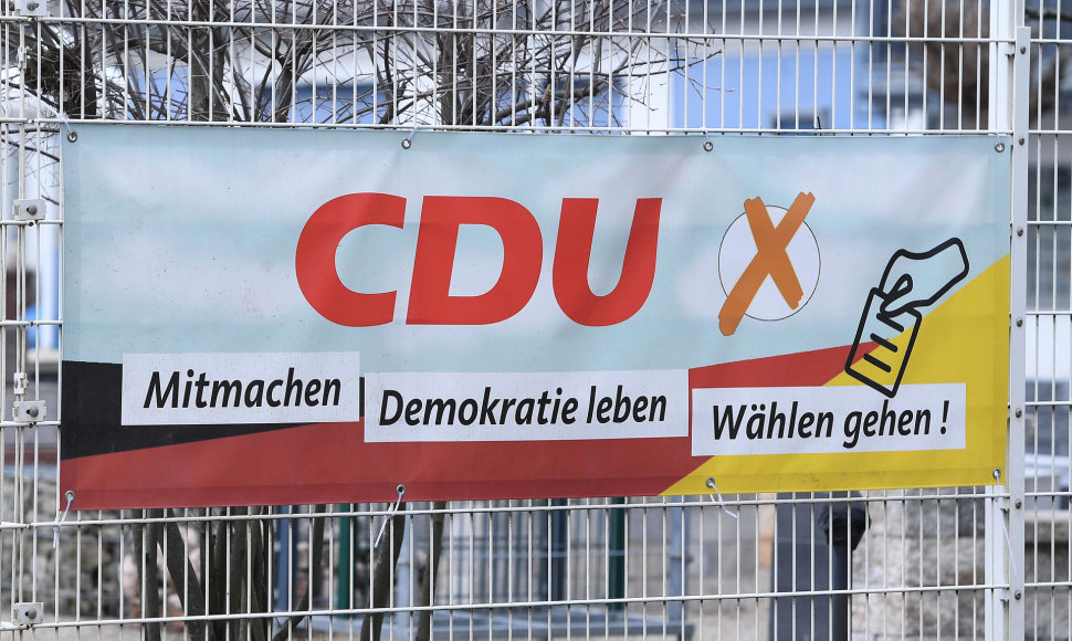 Krikščionių demokratų sąjungos plakatas