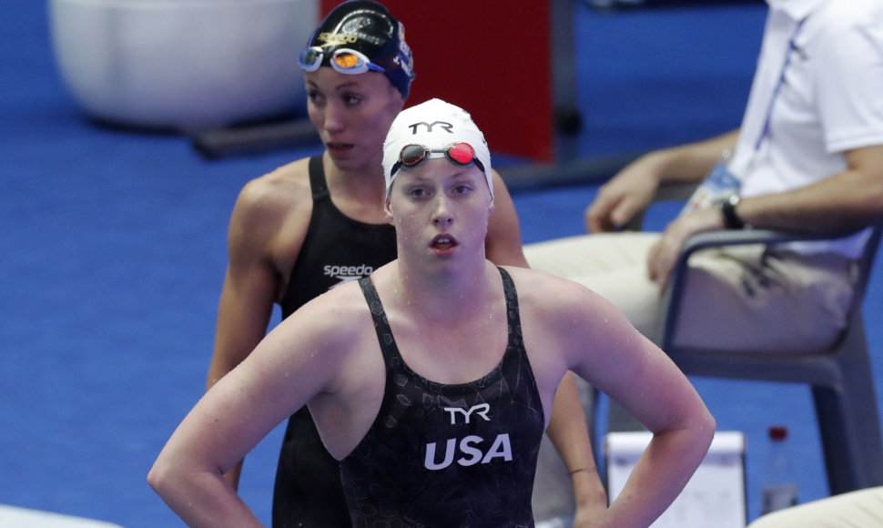 Lilly King buvo diskvalifikuota ketvirtadienį.