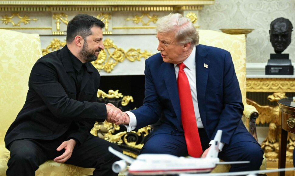 Volodymyras Zelenskis, Donaldas Trumpas / Scanpix