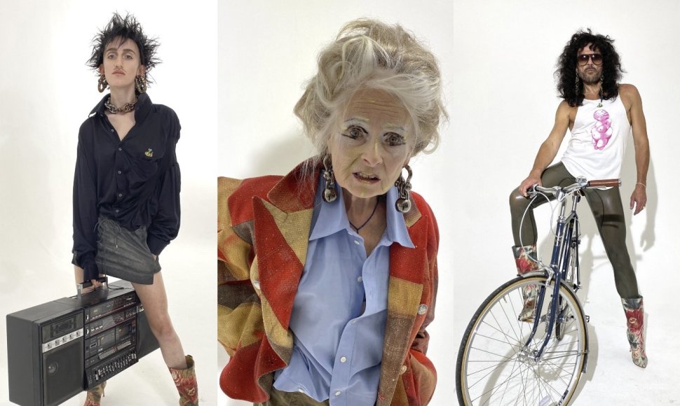 „Vivienne Westwood“ 2021 m. pavasario ir vasaros kolekcijos modeliai