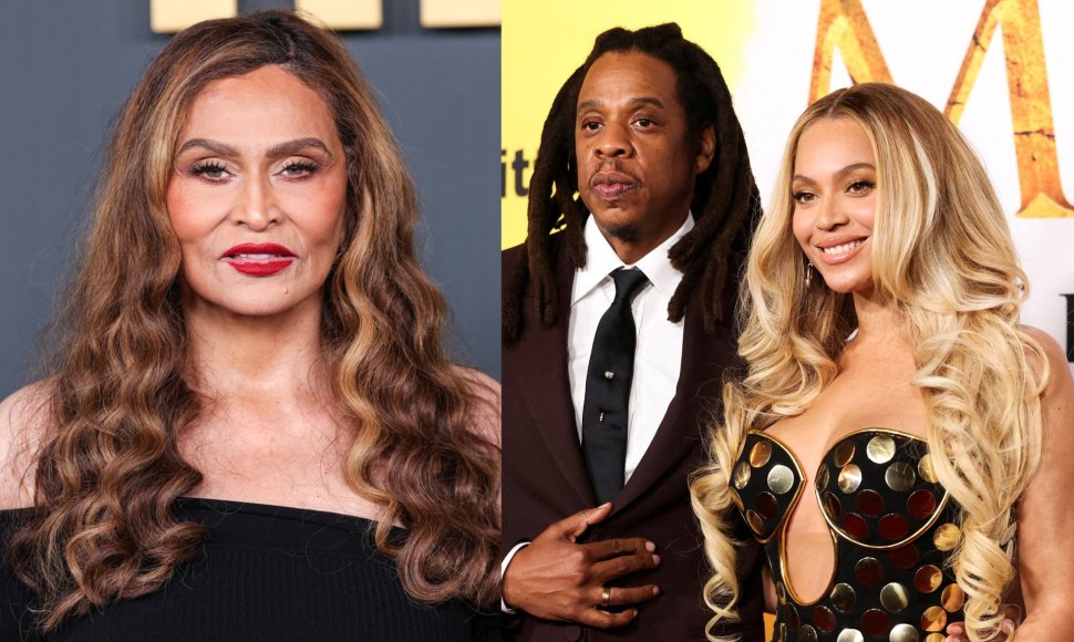 Tina Knowles, Jay-Z, Beyonce