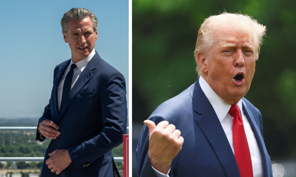 Gavinas Newsomas, Donaldas Trumpas