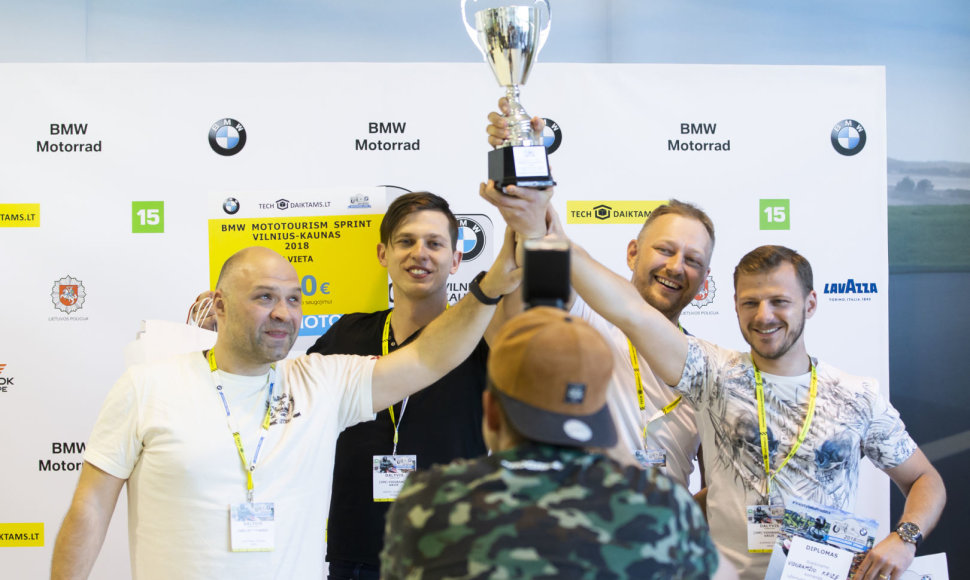 „BMW Mototurizmo sprinto“ startas ir nugalėtojų apdovanojimai