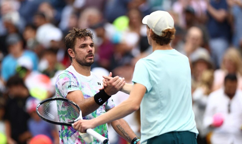 Stanas Wawrinka ir Jannikas Sinneris