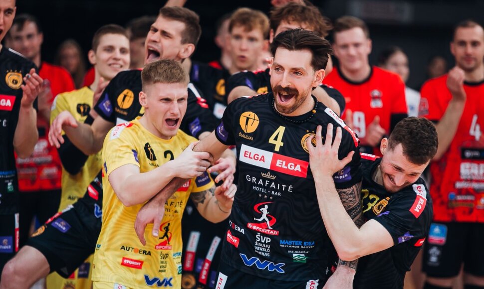 &Scaron;iaulių &bdquo;Elgos-Grafaitės-S-Sporto&ldquo; tinklininkai