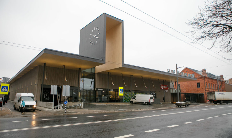 Kauno autobusų stoties atidarymas