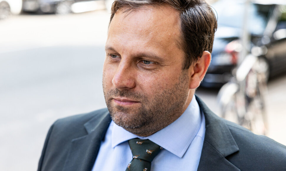 Ignas Hofmanas atvyko į STT apklausą