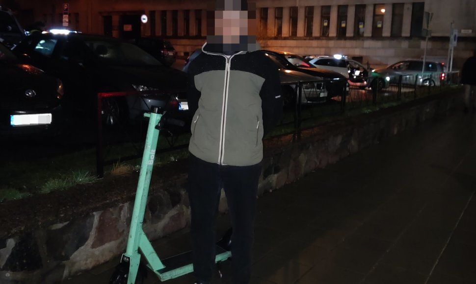 Kauno apskrities policijos sustabdyti girti paspirtukininkai