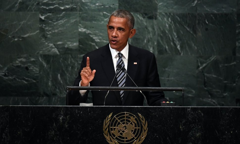 Barackas Obama Jungtinių Tautų Generalinėje Asamblėjoje