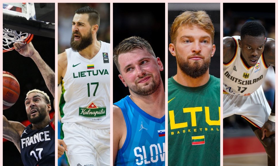B grupėje žais trylika NBA krepšininkų, tarp jų Rudy Gobertas, Jonas Valančiūnas, Luka Dončičius, Domantas Sabonis, Dennisas Schroderis.